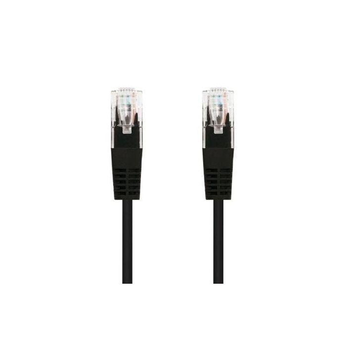 Nanocable 10.20.0400-L25-BK Cable de Red Ethernet Cat.6 UTP RJ45 100% Cobre AWG24 Negro 25cm 0 Nanocable 10.20.0400-L25-BK Cable de Red Ethernet Cat.6 UTP RJ45 100% Cobre AWG24 Negro 25cm 0