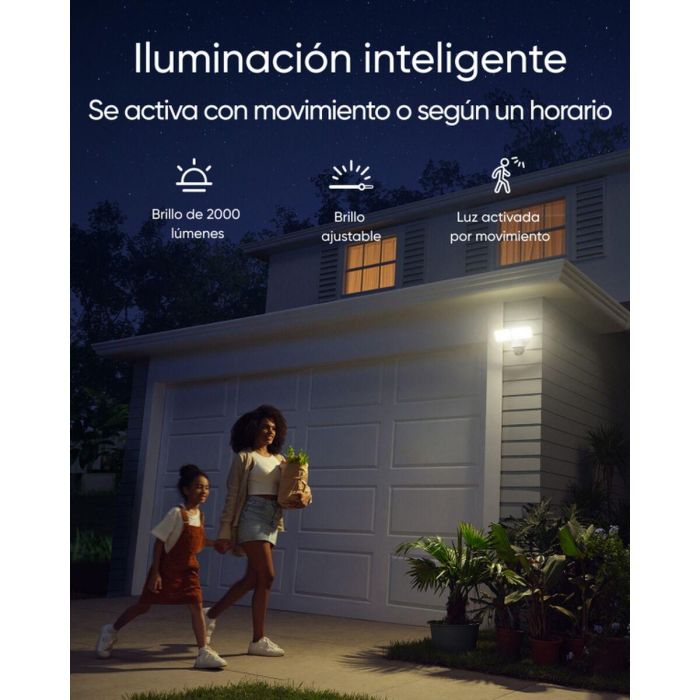 Eufy E340 Cámara de Seguridad IP Floodlight 3K Dual Cam 360° Pan/Tilt Wi-Fi 6 Interior/Exterior IP65 Almacenamiento Local Sin Cuotas 14 Eufy E340 Cámara de Seguridad IP Floodlight 3K Dual Cam 360° Pan/Tilt Wi-Fi 6 Interior/Exterior IP65 Almacenamiento Local Sin Cuotas 14