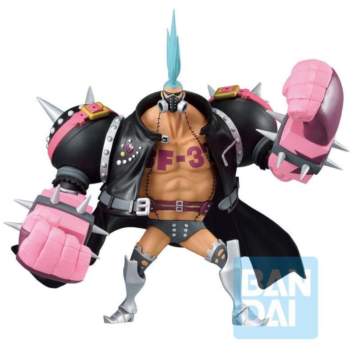 BANPRESTO Figura Ichibansho Franky Film Red More Beat One Piece 18,5cm