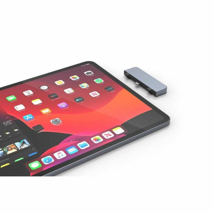 HYPER HD319E-GRAY Base Replicador de Puertos USB-C 3.2 Gen 1 para Portátil con HDMI, USB-A, Audio 3.5mm, PD 60W, Gris 5 HYPER HD319E-GRAY Base Replicador de Puertos USB-C 3.2 Gen 1 para Portátil con HDMI, USB-A, Audio 3.5mm, PD 60W, Gris 5