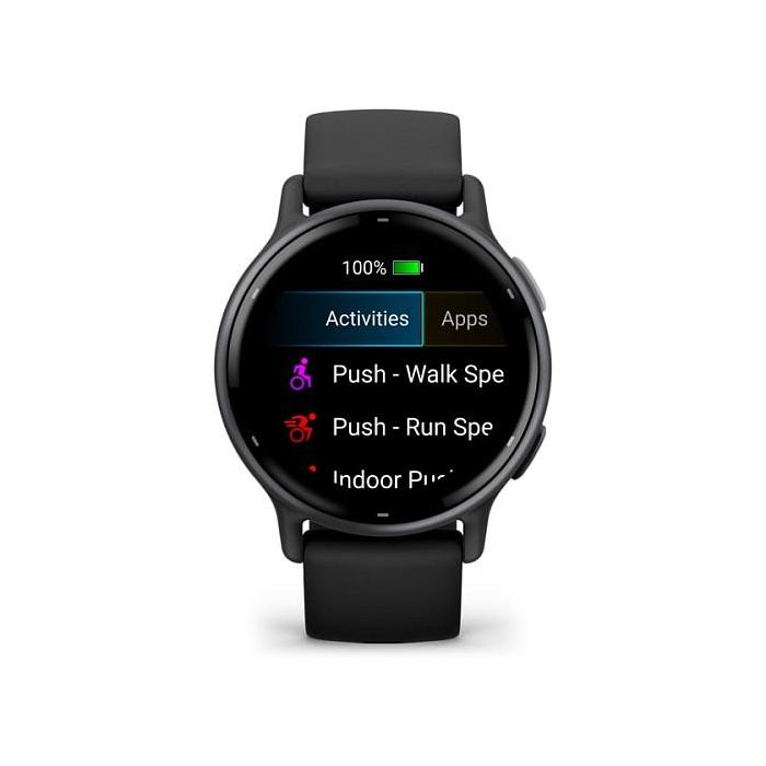 Garmin Vivoactive 5 Smartwatch Negro Pantalla AMOLED Táctil 1.2" GPS Wifi 4 GB 36g Silicona 5 Garmin Vivoactive 5 Smartwatch Negro Pantalla AMOLED Táctil 1.2" GPS Wifi 4 GB 36g Silicona 5
