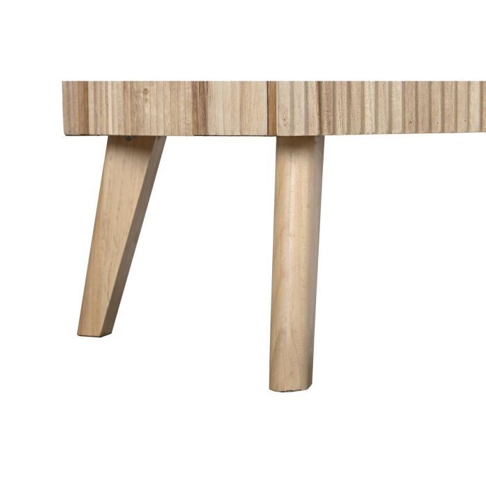 Aparador DKD Home Decor Dorado Marrón claro Madera de Paulonia Madera MDF 157 x 40 x 80 cm 2 Aparador DKD Home Decor Dorado Marrón claro Madera de Paulonia Madera MDF 157 x 40 x 80 cm 2