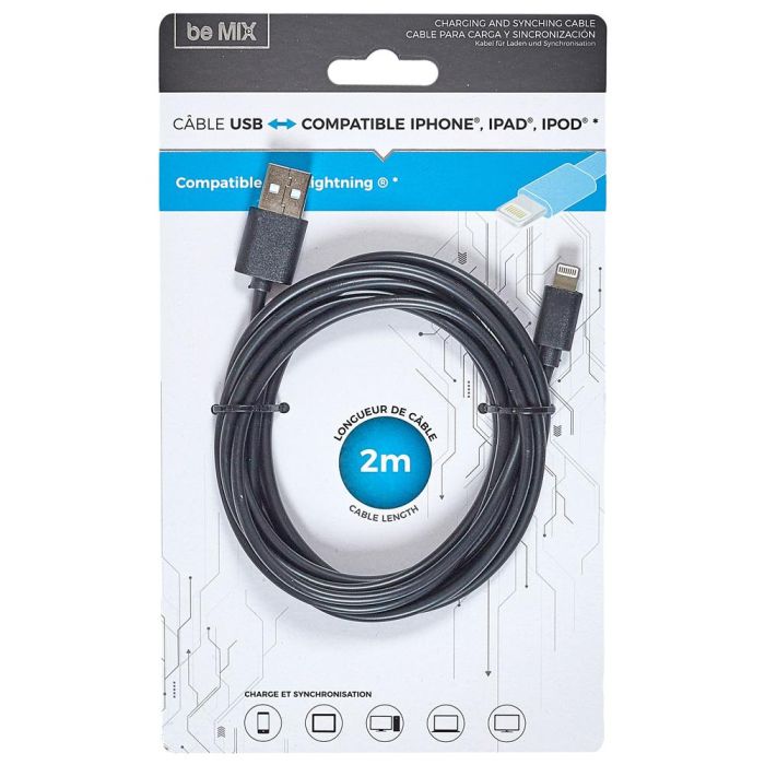 Cable Usb- Iphone Be Mix