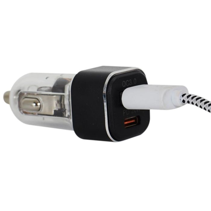 Cargador Usb Coche Transpar. Be Mix 6