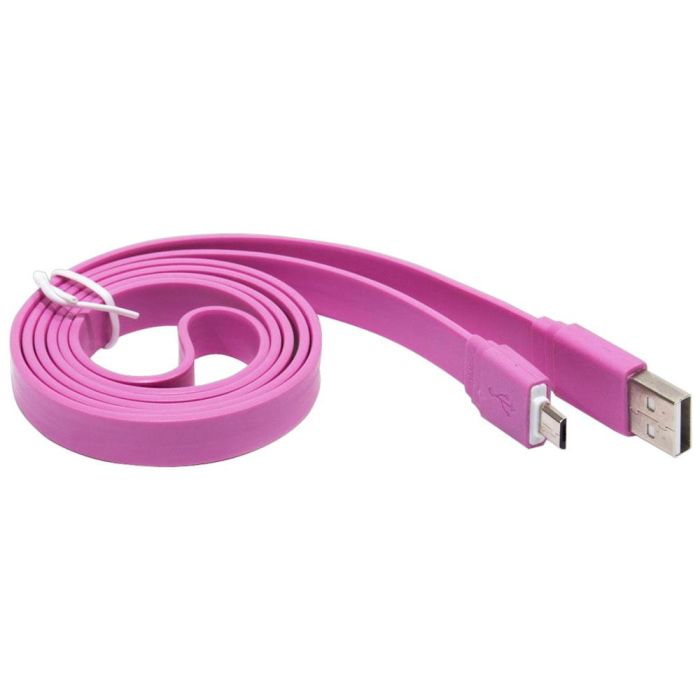 Cable Plano Usb Largo 2 M Be Mix 1