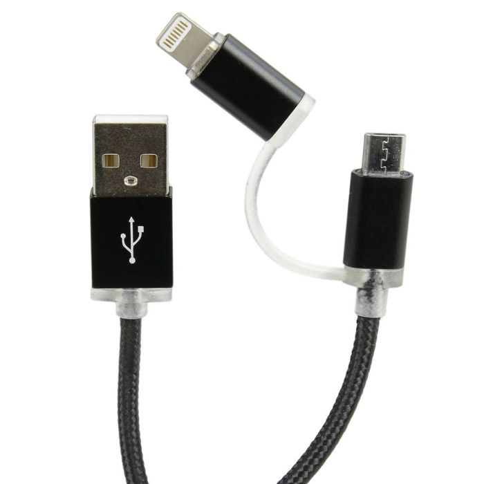 Cable Usb 2 En 1 Micro Usb-T C Be Mix 3