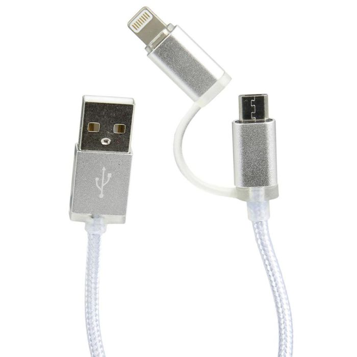 Cable Usb 2 En 1 Micro Usb-T C Be Mix 4