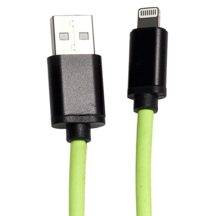 Cable Usb Iphone Fluorescen Be Mix 2