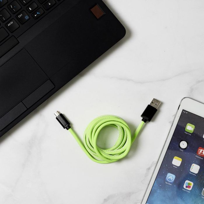 Cable Usb Iphone Fluorescen Be Mix 3