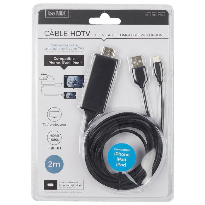 Cable Hdtv 2 M Iphone Be Mix