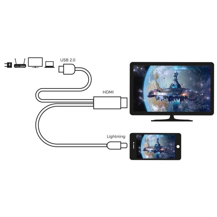 Cable Hdtv 2 M Iphone Be Mix 2