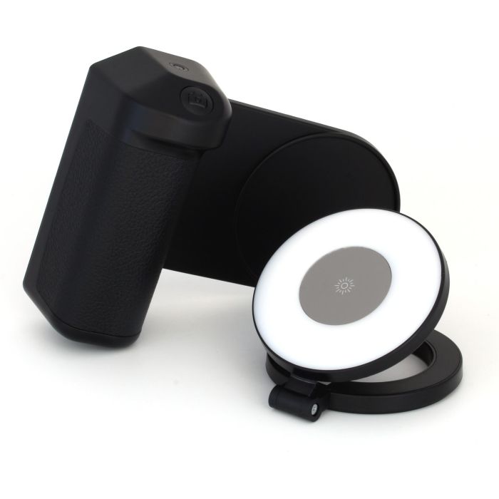Realpower Selfie MagFree Selfieholder con 4.800mAh y Selfie Light 3