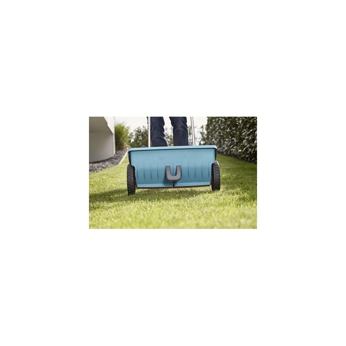 Gardena SpreaderL Esparcidor de Ruedas hasta 400 m², 54 cm ancho, 12.5 L, ajuste ergonómico, Stop-Flow 2 Gardena SpreaderL Esparcidor de Ruedas hasta 400 m², 54 cm ancho, 12.5 L, ajuste ergonómico, Stop-Flow 2