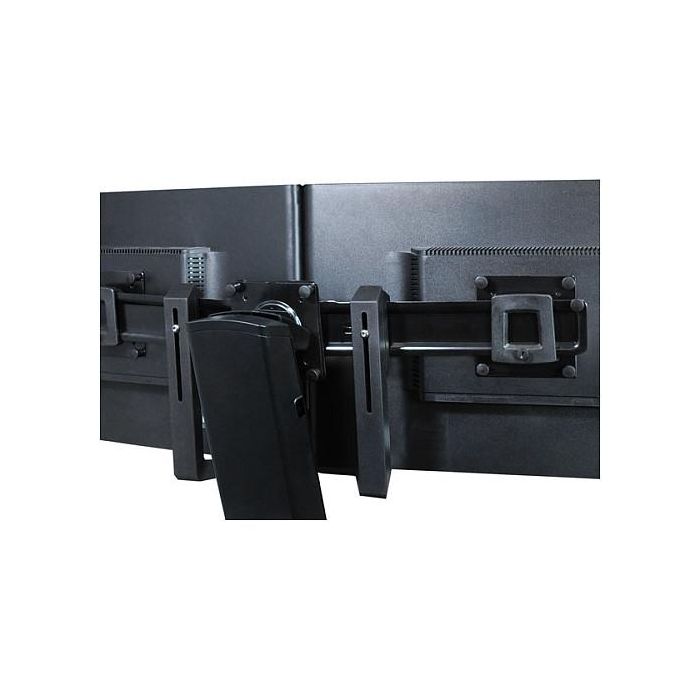 Ergotron 97-783 Soporte Doble para Monitor y Asa, Negro, 16.4 kg, Pared, 17" a 26" 2 Ergotron 97-783 Soporte Doble para Monitor y Asa, Negro, 16.4 kg, Pared, 17" a 26" 2