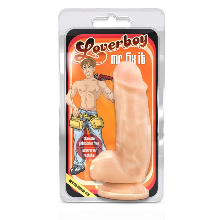 Consolador Realista Blush Loverboy PVC Ø 4,8 cm 1 Consolador Realista Blush Loverboy PVC Ø 4,8 cm 1