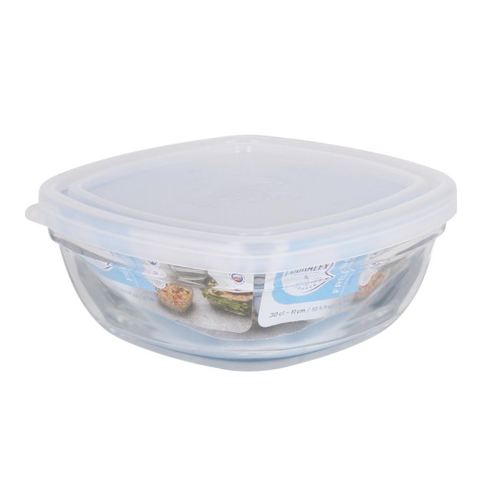Duralex Fiambrera Transparente Freshbox 11.5 cm x 11.5 cm x 5 cm (12 Unidades) 3