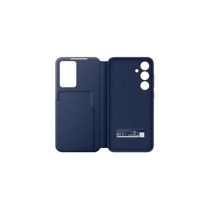 Samsung SAM1728654561786 Funda Smart View para Galaxy S24 FE con tarjetero, color azul 3 Samsung SAM1728654561786 Funda Smart View para Galaxy S24 FE con tarjetero, color azul 3
