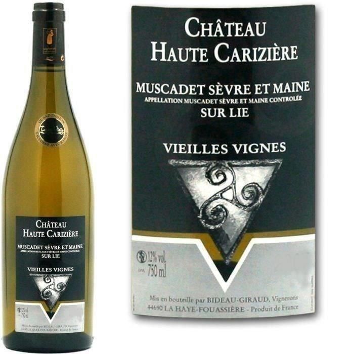 Château Haute Cariziere 2016 Muscadet Sevre et Maine - Vino blanco del Loira