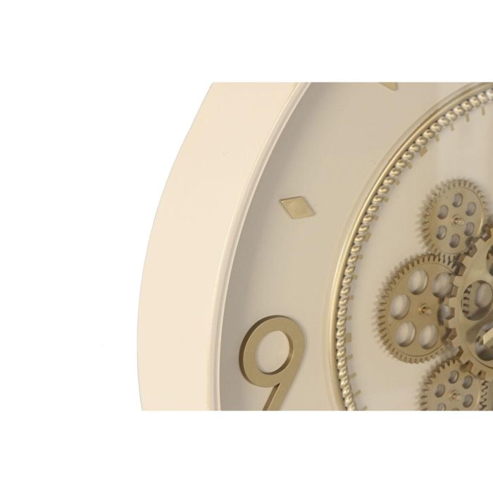 Reloj Pared Urban DKD Home Decor Beige Dorado 8.5 x 55.5 x 55.5 cm 3 Reloj Pared Urban DKD Home Decor Beige Dorado 8.5 x 55.5 x 55.5 cm 3