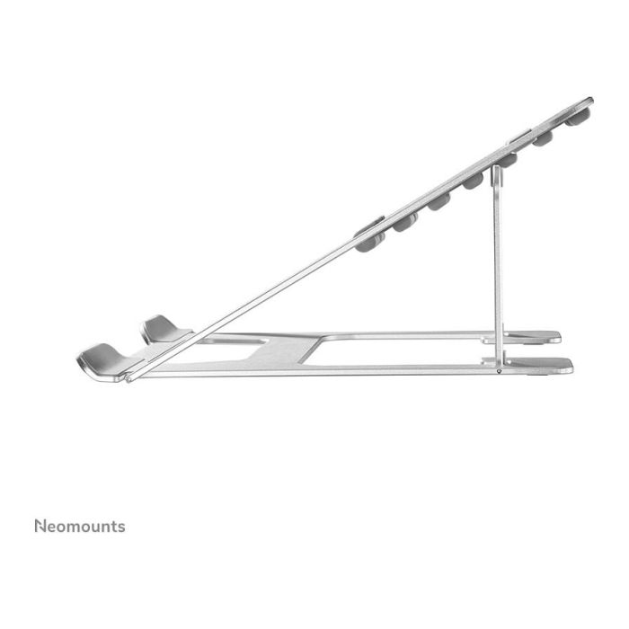 Neomounts NSLS085SILVER Soporte para portátil 10-17" - plegable - compacto - universal, Plata, Aluminio, 25,4 cm (10"), 43,2 cm (17"), 254 - 431,8 mm (10 - 17") 18