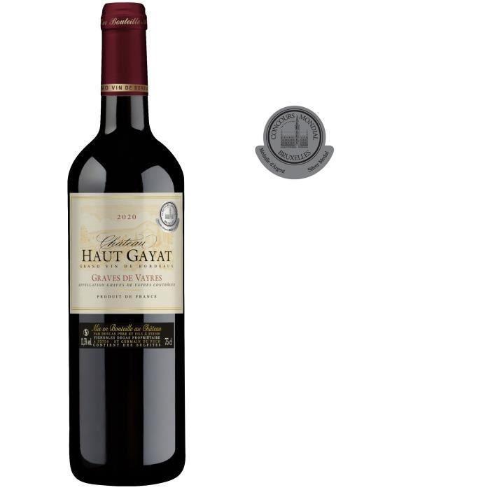 Château Haut Gayat 2018 Graves de Vayres - Vino tinto de Burdeos