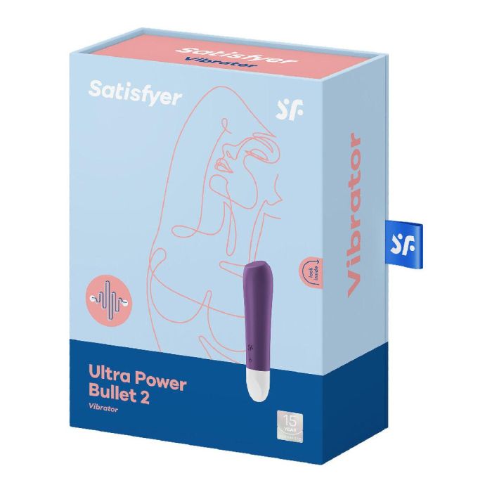 Satisfyer Ultra power bullet 2 vibrador violeta Satisfyer Ultra power bullet 2 vibrador violeta