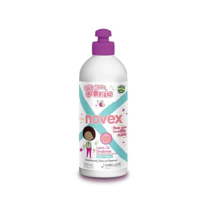 Novex My Little Curls Leave-In Acondicionador 300ml - Hidratación y Brillo para Rizos con Aceite de Ricino y Karité Novex My Little Curls Leave-In Acondicionador 300ml - Hidratación y Brillo para Rizos con Aceite de Ricino y Karité