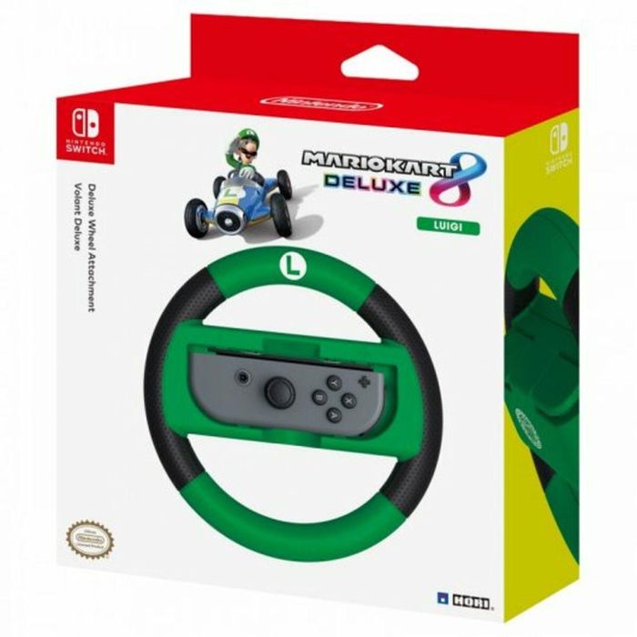 Volante Racing HORI Hori Mario Kart 8 Deluxe Racing Wheel Luigi Volante Verde 1 Volante Racing HORI Hori Mario Kart 8 Deluxe Racing Wheel Luigi Volante Verde 1