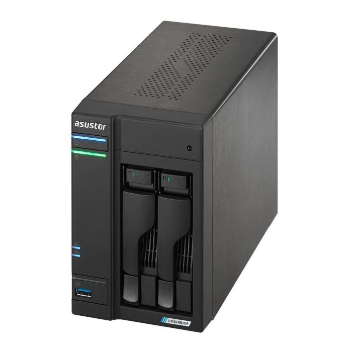 Asustor AS6702T LOCKERSTOR 2 Gen2 NAS Escritorio, Intel Celeron N5105, 4GB DDR4 2933MHz, 2.5GbE, para HDD/SSD y M.2, Negro 4
