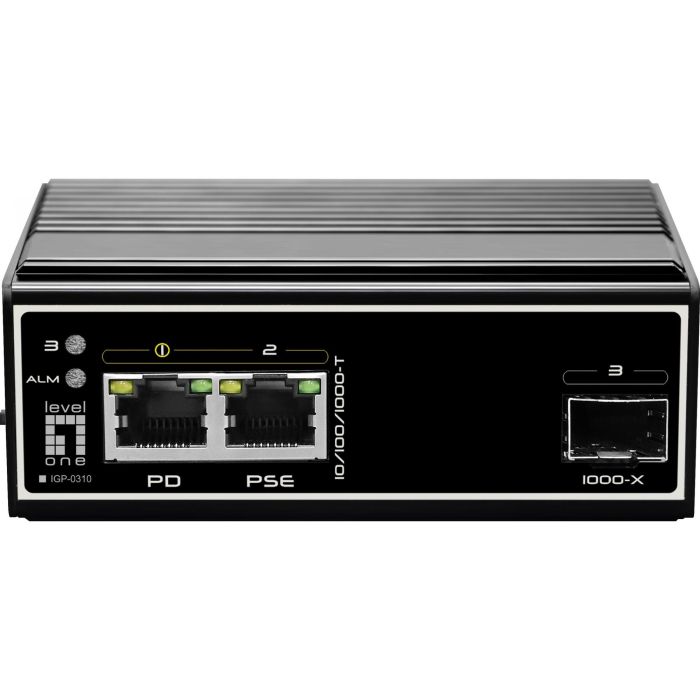 Level One IGP-0310 Switch Industrial Gestionable Gigabit Ethernet 1xGE 1xGSFP 1xPoE 36W
