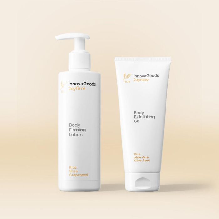 Pack Dúo de Cuidado Corporal Rice InnovaGoods Pack Dúo de Cuidado Corporal Rice InnovaGoods