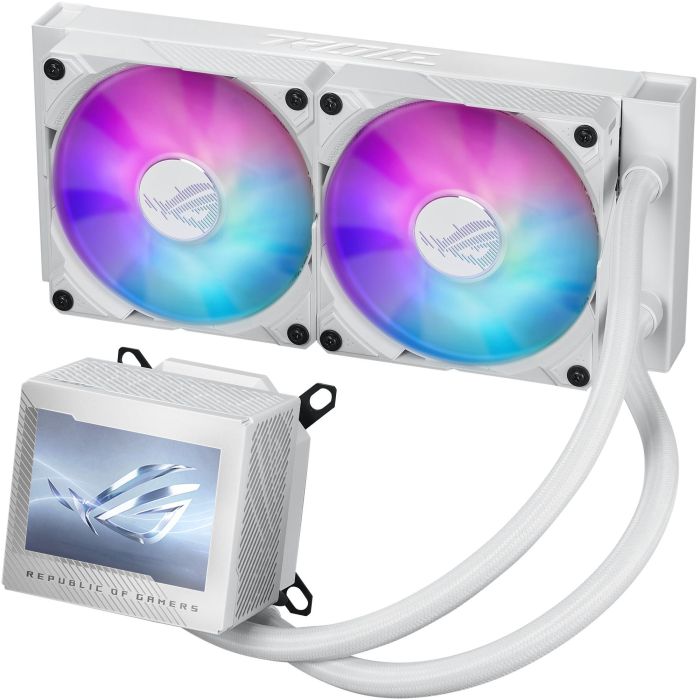 ASUS ROG RYUJIN III 240 ARGB White Edition - Sistema de refrigeración líquida todo en uno, 12 cm, Blanco, 90RC00K2-M0UAY0, Compatible con múltiples sockets 2 ASUS ROG RYUJIN III 240 ARGB White Edition - Sistema de refrigeración líquida todo en uno, 12 cm, Blanco, 90RC00K2-M0UAY0, Compatible con múltiples sockets 2