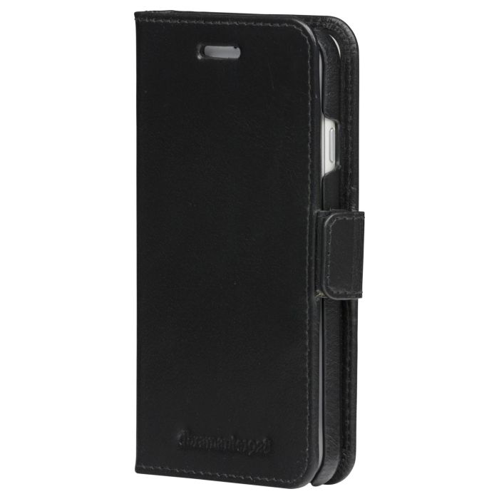 dbramante1928 Lynge - Flip-Hülle für Mobiltelefon - Leder - Schwarz - für Apple iPhone 6, 6s, 7, 8, SE (2. Gen) - Funda cartera con cierre magnético y soporte 5