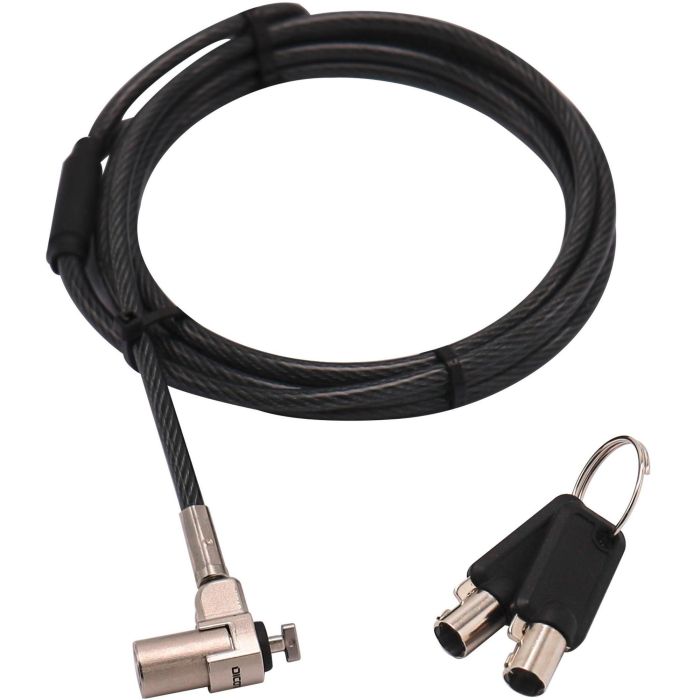 Dicota Security Cable T-Lock Ultra Slim V2, keyed,3x7mm slot 0 Dicota Security Cable T-Lock Ultra Slim V2, keyed,3x7mm slot 0