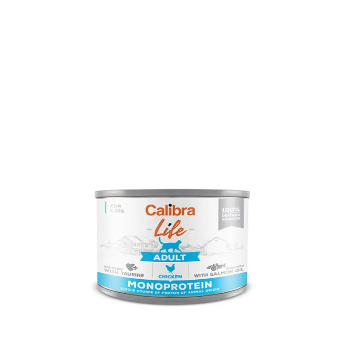 Calibra Cat Life Lata Adult Pollo 6x200 gr