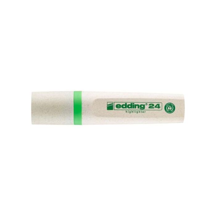 Marcador Fluorescente Ecoline 24 Color Verde Claro Edding 24-011 1