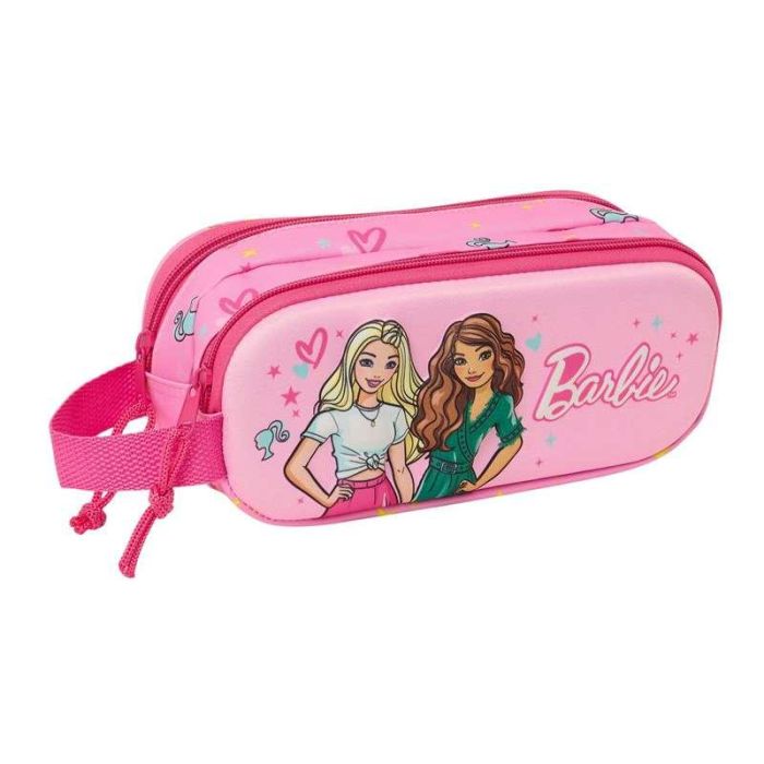 Portatodo doble 3D barbie 21x8x6 cm Portatodo doble 3D barbie 21x8x6 cm