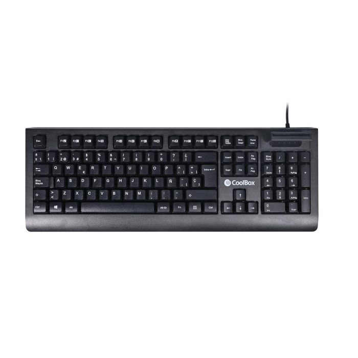 CoolBox COO-TEC04DNI Teclado USB QWERTY Español Completo de Membrana para Oficina Negro 5 CoolBox COO-TEC04DNI Teclado USB QWERTY Español Completo de Membrana para Oficina Negro 5
