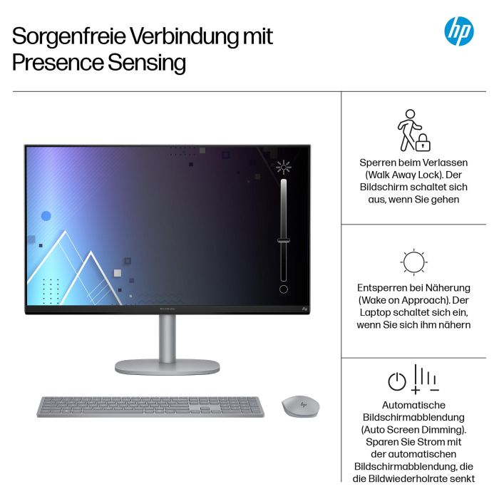 HP OmniStudio X 27-cs1470ng - PC Todo-en-uno 27" UHD, Core Ultra 7 258V, 32GB RAM, 1TB SSD, Windows 11 (BX9J0EA#ABD, Silber/Plateado) 12 HP OmniStudio X 27-cs1470ng - PC Todo-en-uno 27" UHD, Core Ultra 7 258V, 32GB RAM, 1TB SSD, Windows 11 (BX9J0EA#ABD, Silber/Plateado) 12
