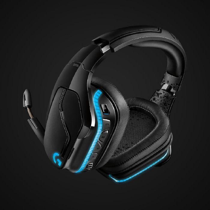 Logitech G935 Auriculares Inalámbricos Gaming con Sonido Envolvente 7.1 y LIGHTSYNC RGB