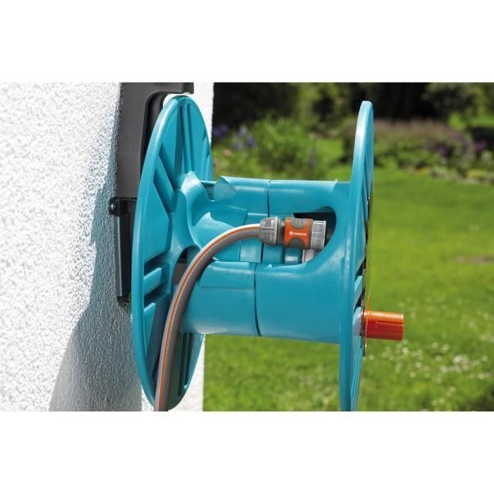 Gardena 2650-20 Enrollador de Manguera de Pared para un Máximo de 60 Metros Ø 13mm con Guía 2 Gardena 2650-20 Enrollador de Manguera de Pared para un Máximo de 60 Metros Ø 13mm con Guía 2