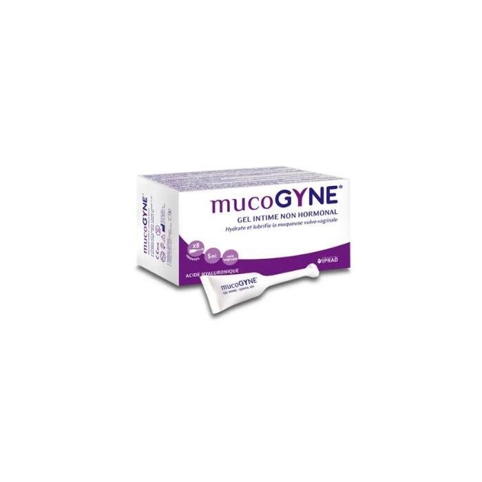 Saforelle Mucogyne Gel Íntimo Monodosis con Ácido Hialurónico 8x5ml para Flexibilidad y Lubricación Vaginal