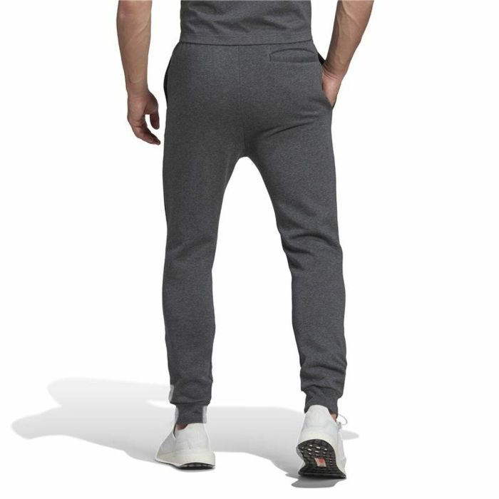 Pantalón Largo Deportivo Adidas Essentials Regular Tapered Gris oscuro 1 Pantalón Largo Deportivo Adidas Essentials Regular Tapered Gris oscuro 1