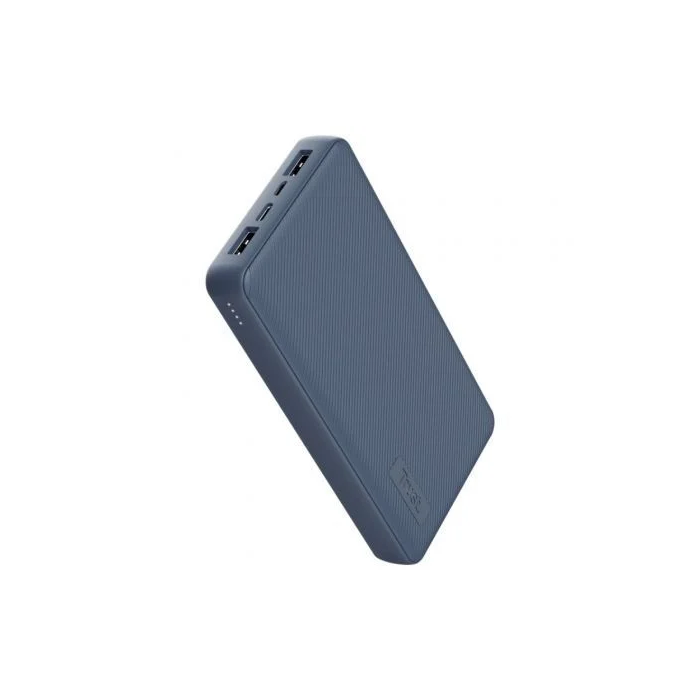 Trust Powerbank 20000mAh 15W Azul, Referencia 25026, Batería Externa de Alta Capacidad para Carga Rápida de Múltiples Dispositivos 1
