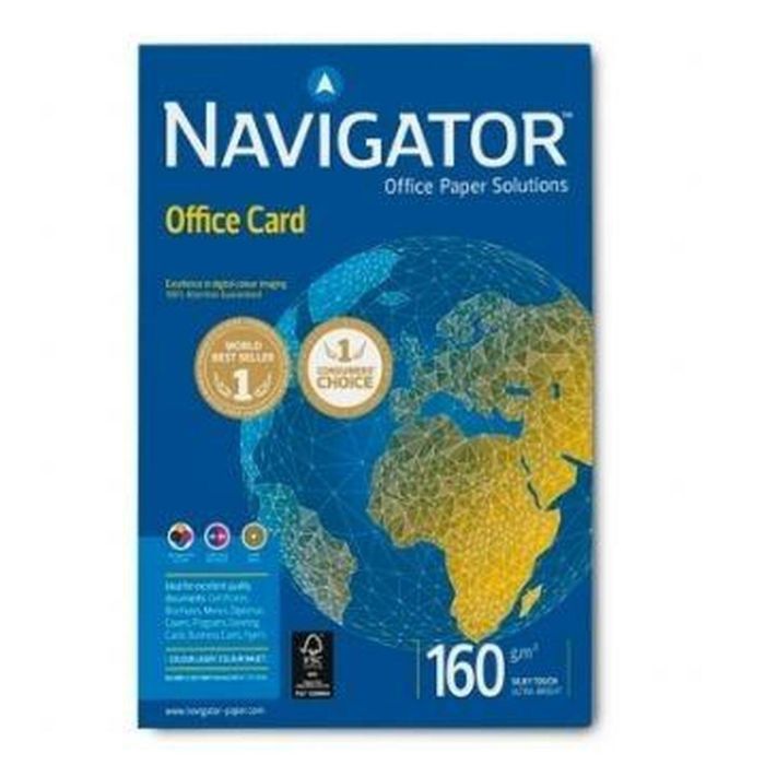Papel para Imprimir Navigator Office Card Blanco A4 (5 Unidades) 1 Papel para Imprimir Navigator Office Card Blanco A4 (5 Unidades) 1