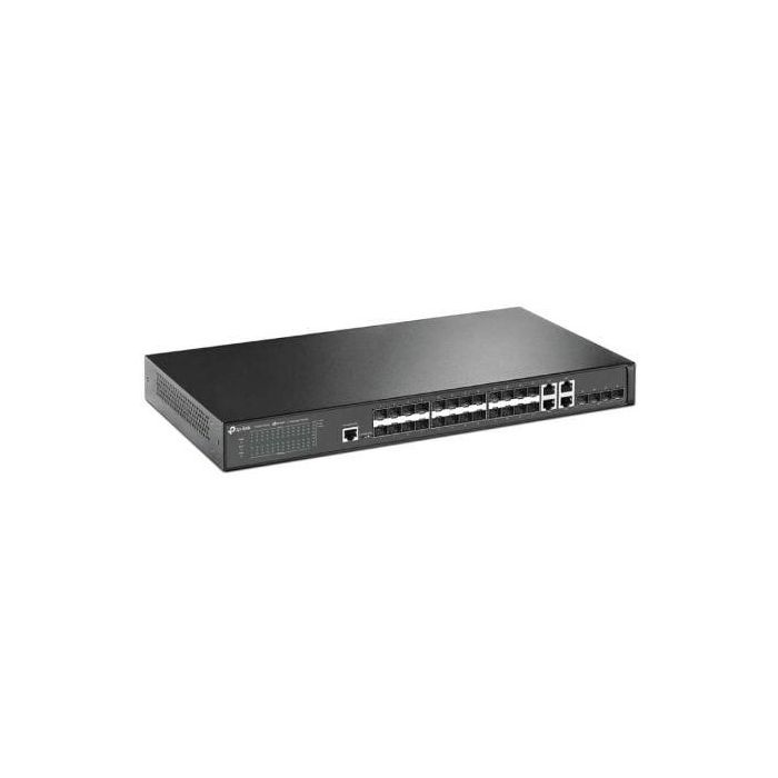 Switch TP-Link Gigabit L2 JetStream T2600G-28SQ 24 Puertos/ SFP 0 Switch TP-Link Gigabit L2 JetStream T2600G-28SQ 24 Puertos/ SFP 0