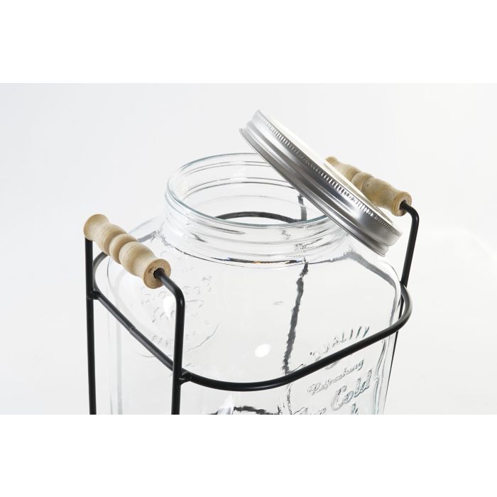 Dispensador Bebidas Basicos DKD Home Decor Transparente Negro 19 x 39 x 19 cm (4 Unidades) 3 Dispensador Bebidas Basicos DKD Home Decor Transparente Negro 19 x 39 x 19 cm (4 Unidades) 3