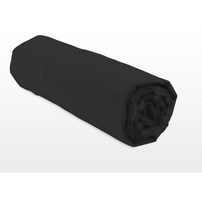 Home Linge Passion HP72107 Sábana Bajera Ajustable Microfibra 82g 140x190 cm Bolsillo 30cm Negro 1 Home Linge Passion HP72107 Sábana Bajera Ajustable Microfibra 82g 140x190 cm Bolsillo 30cm Negro 1