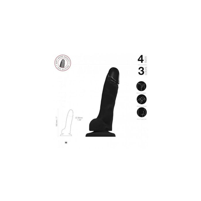 Dildo Strap-on-me Realistic Negro M 3 Dildo Strap-on-me Realistic Negro M 3