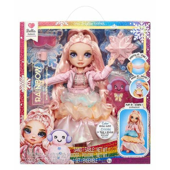 Rainbow High Muñeca Winter Wonderland Rosa 22 cm, Perfecta para la Nieve. Incluye Kit para crear tu Muñeco de Nieve 0 Rainbow High Muñeca Winter Wonderland Rosa 22 cm, Perfecta para la Nieve. Incluye Kit para crear tu Muñeco de Nieve 0